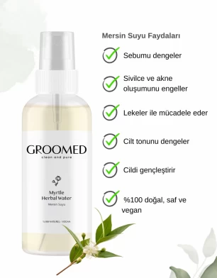 Groomed Mersin Suyu 100 Ml